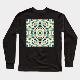 abstract geometrical pattern Long Sleeve T-Shirt